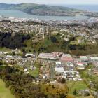 Kaikorai Valley is the focus of this aerial photograph of Dunedin. Photo by Stephen Jaquiery.