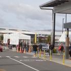 Pak'nSave Wainoni on Thursday.  Photo: Geoff Sloan