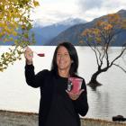 Cream of the crop . . . Icecream maker Anna Howard holds the award winning ice cream while Brian...