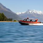 Queenstown Water Taxis’ 36-seat boat on Lake Wakatipu. PHOTO: SUPPLIED
