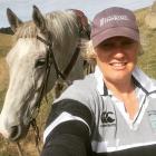 Rural bubble ...  Sally Rae at home on a North Otago farm with her horse Storm.