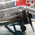 Arrangements are being made to ship this Polikarpov I-16 Russian fighter aircraft back to Germany...