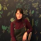 Fresh voice for painting ... Ayesha Green feels very lucky to have won a Springboard award. PHOTO...