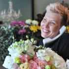 Carley Jones, manager of Joseph Jones florist in Dunedin, was flat out yesterday taking phone...