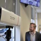 The thermal camera installed at the Dunedin District Court. PHOTO: CHRISTINE O’CONNOR