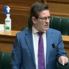 Dunedin National list MP Michael Woodhouse. PHOTO: PARLIAMENT TV