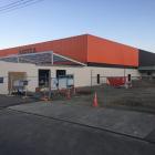 Oamaru's new Mitre 10 Mega store has been delayed by a month due to Covid-19. Photo: Daniel...