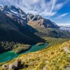 Lake Mackenzie from the Routeburn Track. Photo: Crystal Brindle/Doc