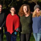 Excited to host a show at Woodhaugh Gardens next year are (from left) Dunedin Summer Shakespeare...