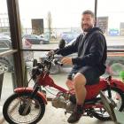 Ben Scott’s Honda CT110 motor-cycle is one of the items found after Benny’s Barber Shop was...