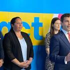 Act's top five (from left) Simon Court, Nicole McKee, Brooke van Velden, leader David Seymour and...
