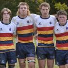The three sets of brothers who play for the John McGlashan College first XV forward pack are ...