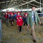 Promoting wool to young people is something that Tim Black is passionate about. 
...