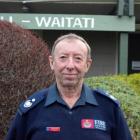Waitati Volunteer Fire Brigade deputy chief fire officer Lindsay Scott. 
