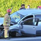 One person was taken to Dunedin Hospital with moderate injuries, and two other people had minor...
