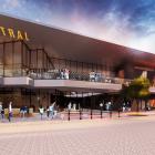 An artist's impression of the Esk St entry to Invercargill's proposed new CBD precinct. Image:...
