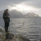 Oraka Aparima representative James York surveys a scene at Indian Island, where Captain James...