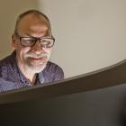 New Code establishment director Tim Ponting sets up his new office at Petridish. PHOTO: GERARD O...