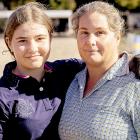 Maddie Collins with her mother Sarah Manson-Collins. Maddie suffers from kidney disease,...