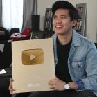 Dunedin vlogger Kimpoy Feliciano received a gold award from YouTube for gaining one million...