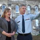 The people in charge of Covid quarantine, Cabinet minister Megan Woods and Air Commodore Darryn...
