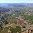 The Upper Clutha, looking from Tarras towards Lake Hawea, and showing the Clutha River. PHOTOS:...