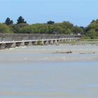 The Waitaki River at Waitaki Bridge. Photo by ODT.