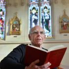 Bishop Michael Dooley is back at work after taking a two-month break to look after his own mental...