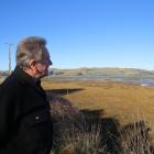 Adrian Hall looks out over the Aramoana saltmarsh, which has been protected from doughnuts by the...