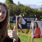 The election delay will mean Otago Girls’ High School head girl Jennifer Marsh is eligible to...