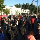 Up to 15,000 people were expected in Queenstown for New Year celebrations. Photo: Guy Williams 