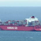 Container ship Rio Madeira was offshore from Warrington yesterday. Crew would like to have a few...