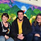At a cancelled event to unveil new murals on a toilet block at Emerson St Playground in Concord...