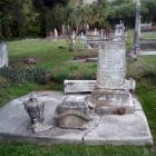 Christian Jacob Waeckerle's headstone. Photo: Supplied
