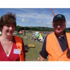 Farmarama secretary Karen Robertson and convener David Robertson are pleased with the turnout for...