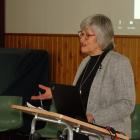 Conservation Minister Eugenie Sage announces new funding for kiwi conservation projects at a...