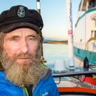 Russian adventurer Fedor Konyukhov at Cape Horn, following his 154-day row from Port Chalmers to...