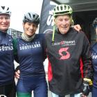 Southland cyclists (from left) Kara Roderick-Wandless, Nicole Avery and Nicola Stevens joined...
