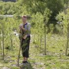 Judith O’Connor, of Outram, says willow trees planted at Outram Glen, alongside the Taieri River,...