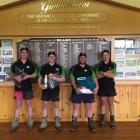 Going forward to represent Otago in the FMG Young Farmer of the Year regional finals in March are...