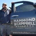Builder and business owner Toby Hammond said he was enjoying a boom in Dunedin following the...