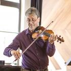 Mark Menzies has been described as a ‘‘riveting violinist’’. PHOTO: UNIVERSITY OF CANTERBURY