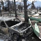 More than 40 houses were destroyed by the blaze in Ohau Village.
