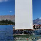 It is thought this temporary structure on Queenstown waterfront will be where Xbox will project a...