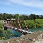 Celebrations were held in 2015 to mark the centenary of  Luggate’s Red Bridge. Photos: Kerrie...