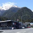 Franz Josef township. Photo: ODT files 