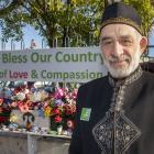 Dr Mohammad Alayan outside the Al Noor mosque, Christchurch. Photo: Allied Press files 