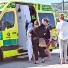 Three patients were taken by ambulance to Dunedin Hospital after striking trouble at Tomahawk...