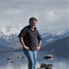 Chris Arbuckle, of Aspiring Environmental and Touchstone, at Beacon Point Lake Wanaka. PHOTO:...