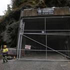 The entrance to the Pike River Mine last year. PHOTO: THE NEW ZEALAND HERALD